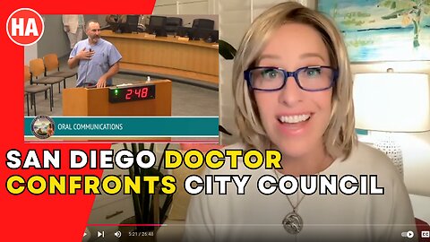 San Diego DOCTOR Delivers SMACKDOWN to City Council