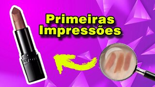 Batom NUDE AVON - Primeiras Impressões