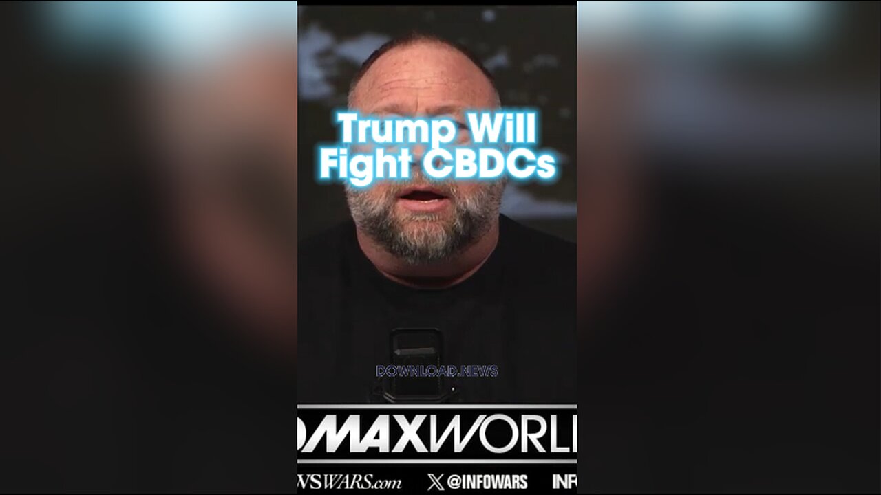 Alex Jones: Trump Promises To Stop The New World Order Slave System, CBDCs - 1/18/24