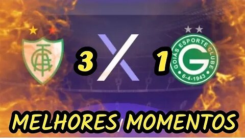 AMÉRICA MG 0 X 1 GOIÁS / CAMPEONATO BRASILEIRO 2023; #golsdarodada