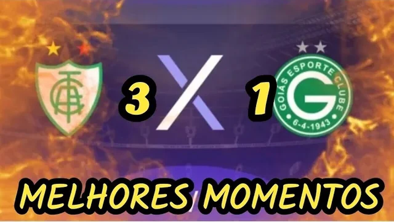 AMÉRICA MG 0 X 1 GOIÁS / CAMPEONATO BRASILEIRO 2023; #golsdarodada