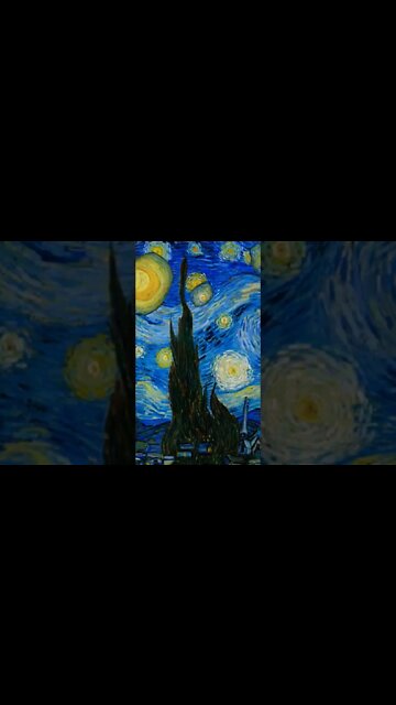 Starry Night Alien Invasion #shorts #short #art