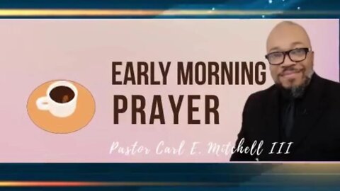 Early morning prayer with Pastor Carl