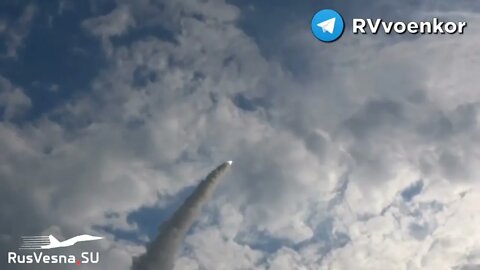 Russian High-Precision Ground-Based Missile Strikes At Ukranainan Military Facilities