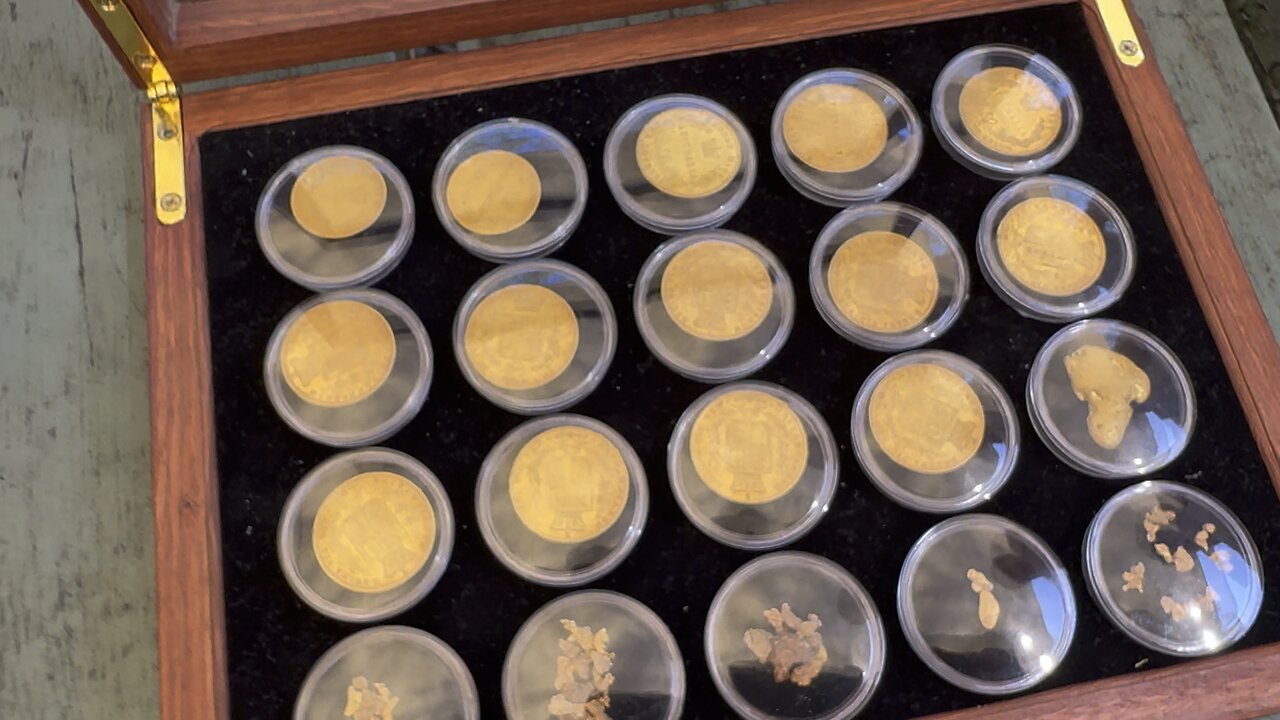 Massive Gold Sovereign Spill Found