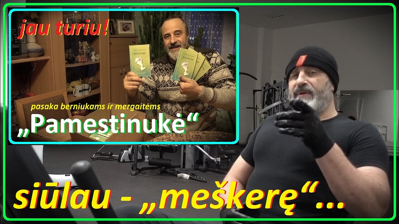 Siūlau „meškerę“...