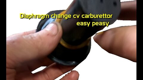 Carburettor diaphragm replacement easy