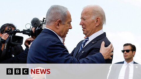 Pressure to end war in Gaza grows with Netanyahu to meet Biden in US | BBC News