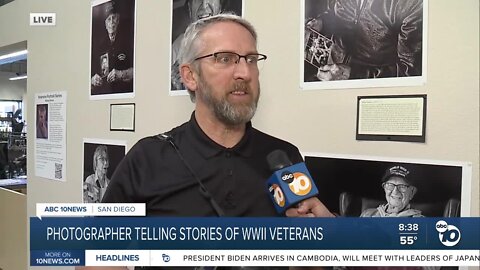 Retired Navy photographer captures World War II veterans