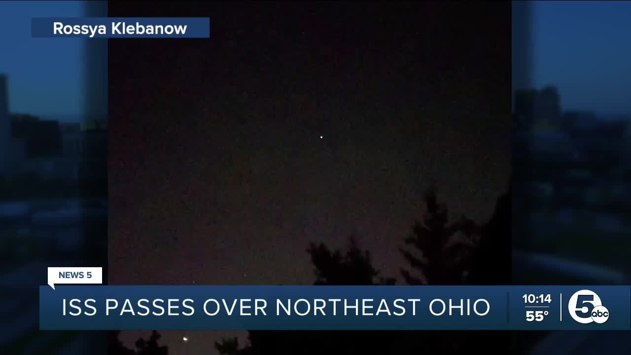 How to watch the ISS fly over Northeast Ohio this weekend