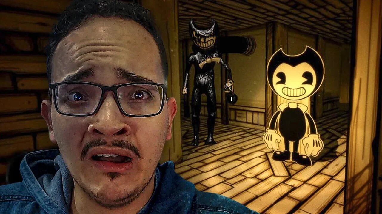 DESENHO ASSASSINO - BENDY AND THE INK MACHINE - PARTE 1