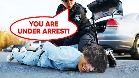 GETTING PULLED OVER FOR THIS?!? (RACIST)