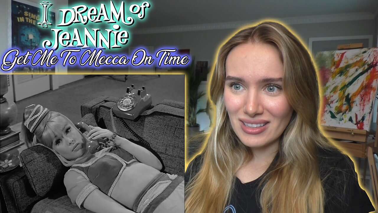 I Dream Of Jeannie Ep 16-Get Me To Mecca On Time!! My First Time Watching!!