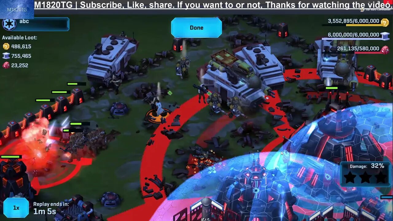 star wars commander | They are unstoppable in star wars commander #M1820TG #starwarscommander