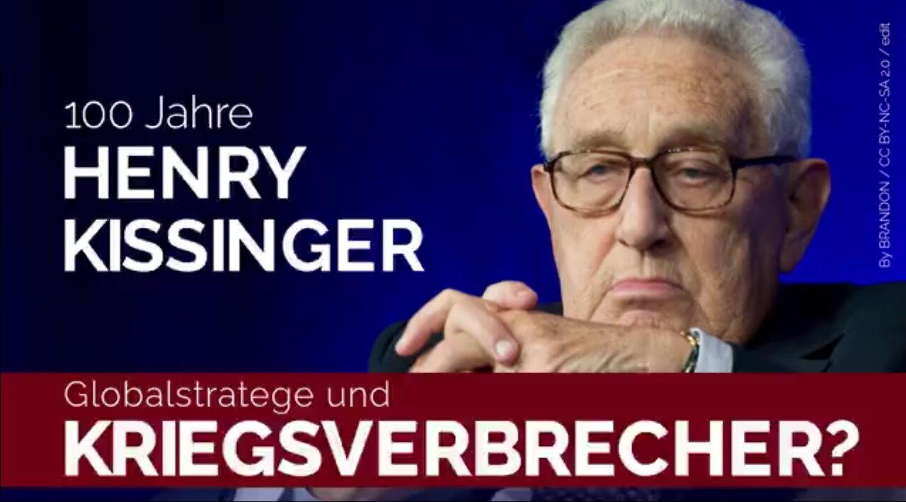 100 Jahre Henry Kissinger – Globalstratege und Kriegsverbrecher?