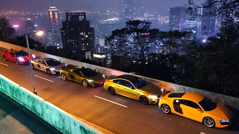 Supercars in Hong Kong