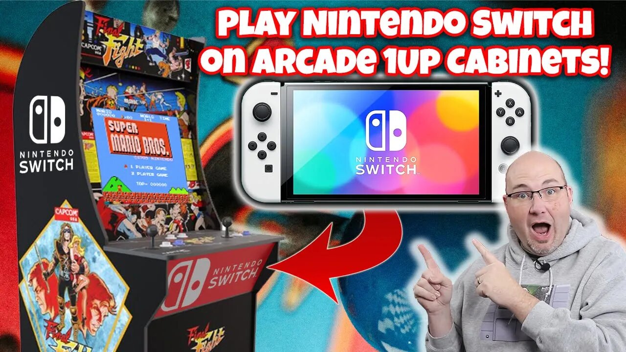 Convert Your Arcade 1Up To a Switch Arcade Cabinet with Intec Gaming!