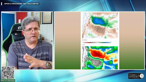 Previsão de chuvas até a Páscoa no Sul e centro-norte do País