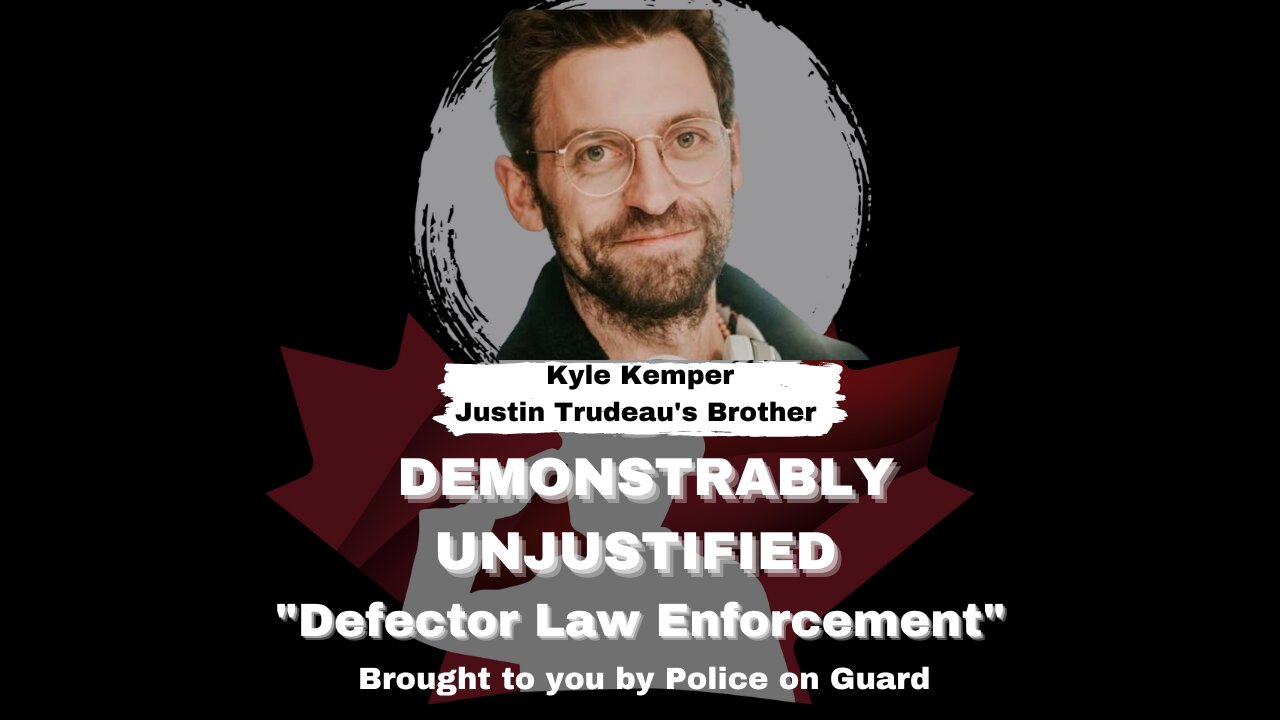 Demonstrably Unjustified (A Series) With Guest Kyle Kemper - Defector Law Enforcement