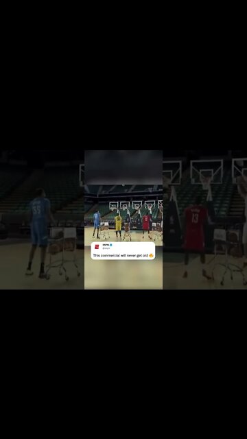 This NBA commercial from 2013 is still a classic 🔔 #shorts