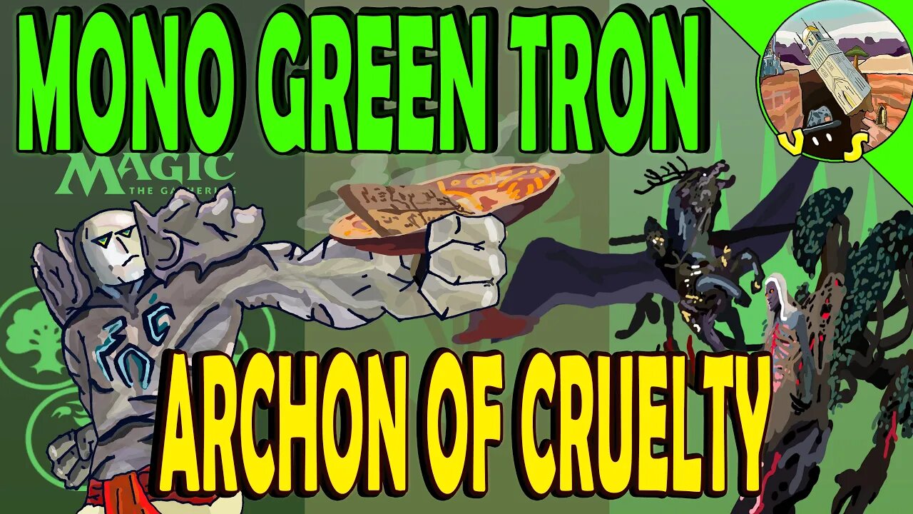 Mono Green Tron Testing Inscribed Tablet VS Archon of Cruelty|The Salt |Magic The Gathering Online Modern League Match