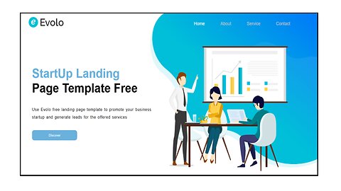 Landing Page Design Using HTML CSS