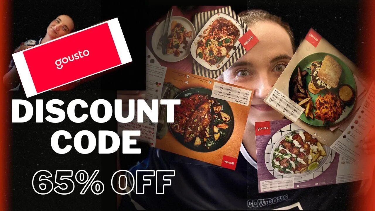 *NEW* My first GOUSTO BOX and a DISCOUNT CODE for YOU/£12 for 2 persons, 4 meals each