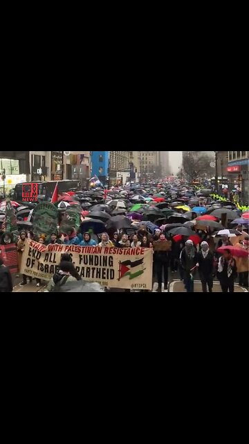 Terrorist Sympathizers Take The Streets Of New York City By The Thousands