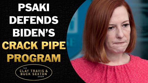 "Harm Reduction": Psaki Defends Biden's Free Crack Pipe Program