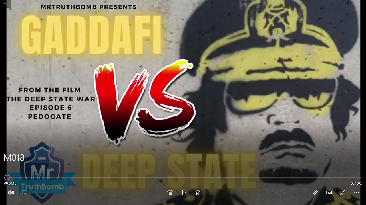 GADDAFI VS DEEP STATE -PART ONE