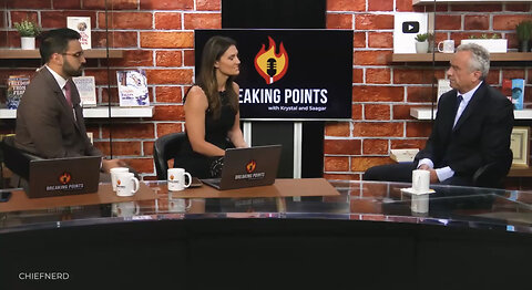 Krystal Ball & Robert F. Kennedy Jr Get Into a Heated Exchange on the Topic of Vaccines