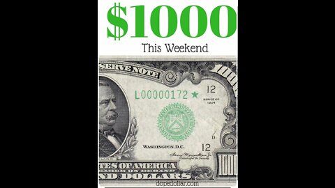 How I make $1000 in weekend 😎👉🤑 chack the discription link for full vide