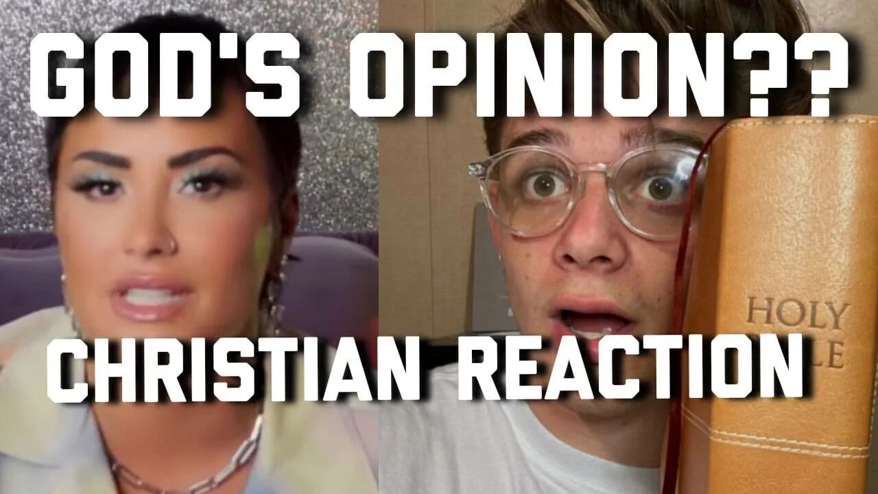 CHRISTIAN REACTION “Demi Lovato Comes Out As Non-Binary”