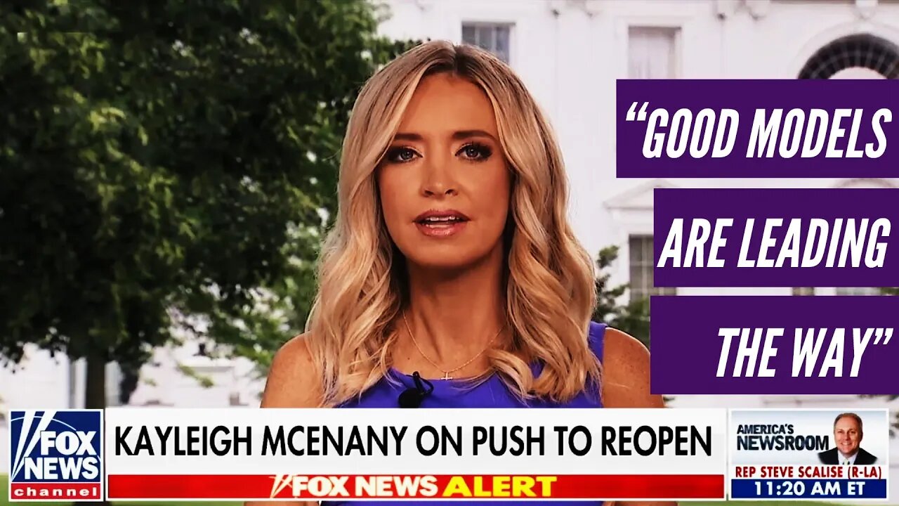 Kayleigh McEnany On Re-Opening: Good Models Are Leading the Way