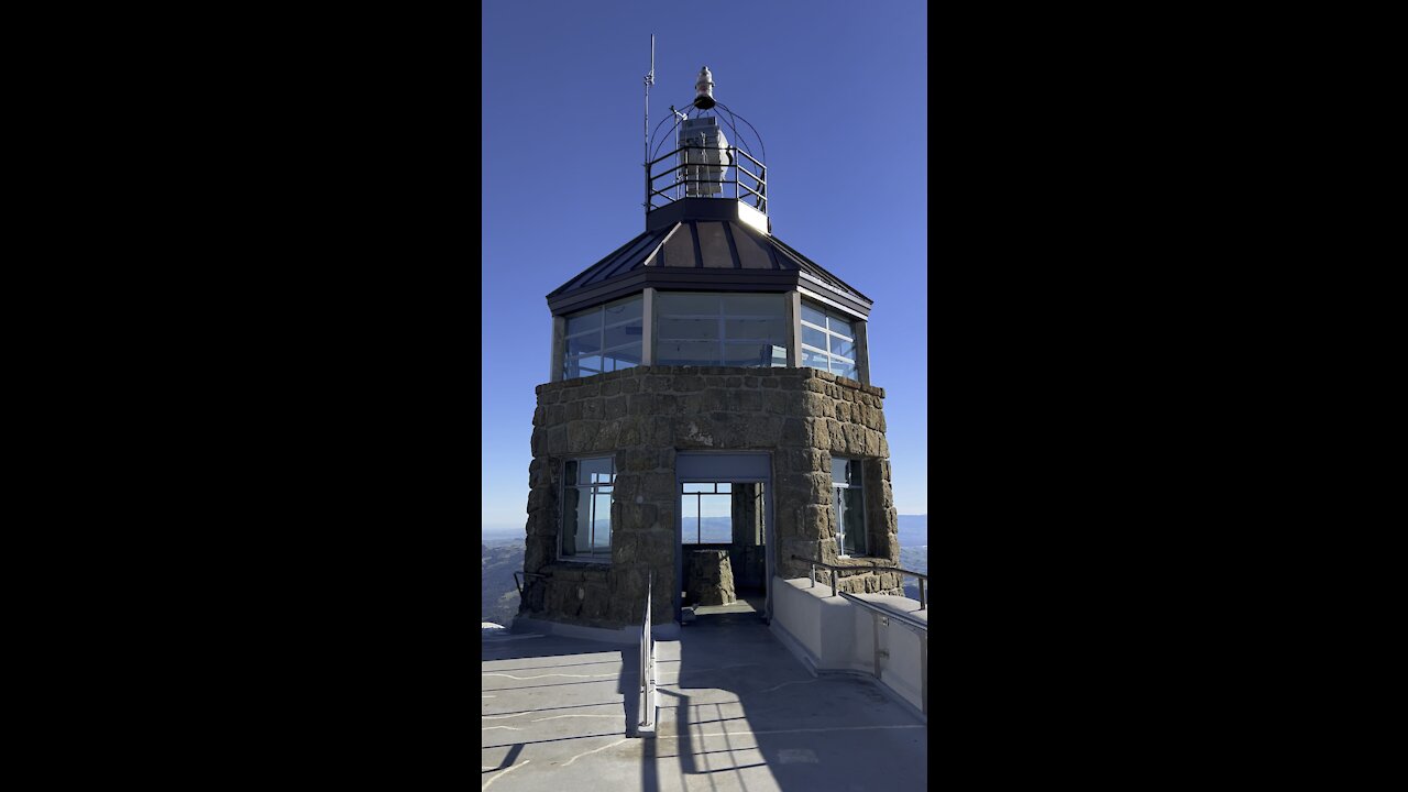 Walking in Mount Diablo Lighthouse