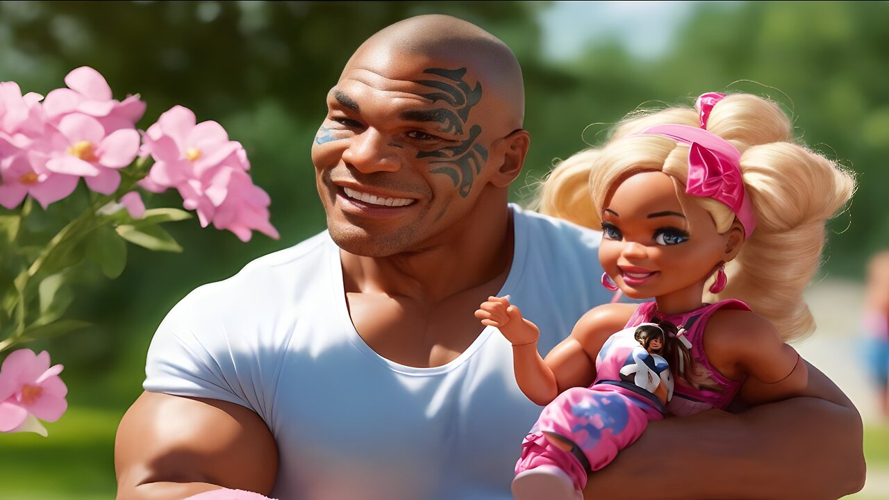 I asked AI to make a Mike Tyson Barbie commercial