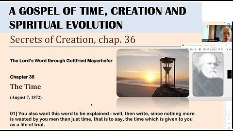 A GOSPEL OF TIME, CREATION & SPIRITUAL EVOLUTION (Secrets of Creation: through Gottfried Mayerhofer)