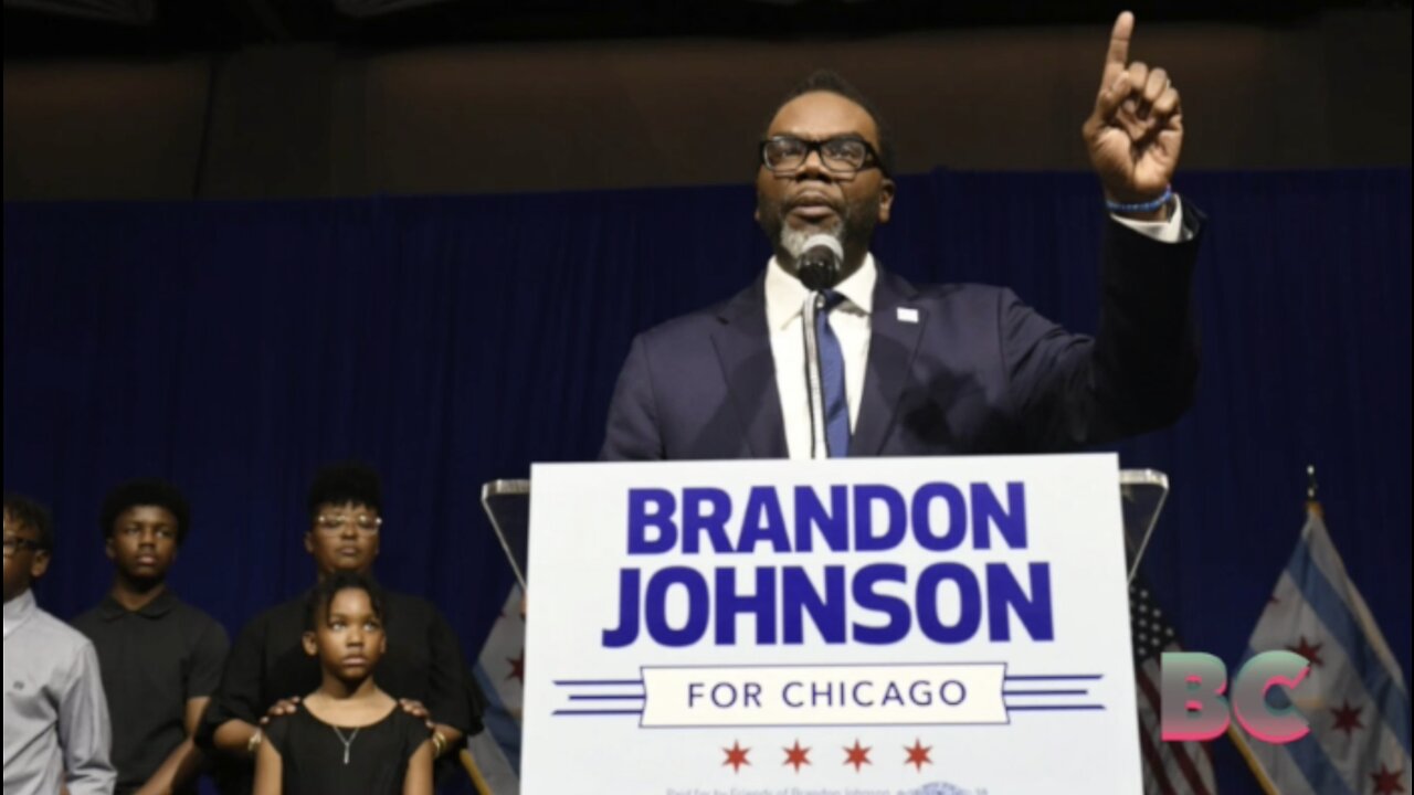 Leftist Brandon Johnson wins Chicago mayor’s race