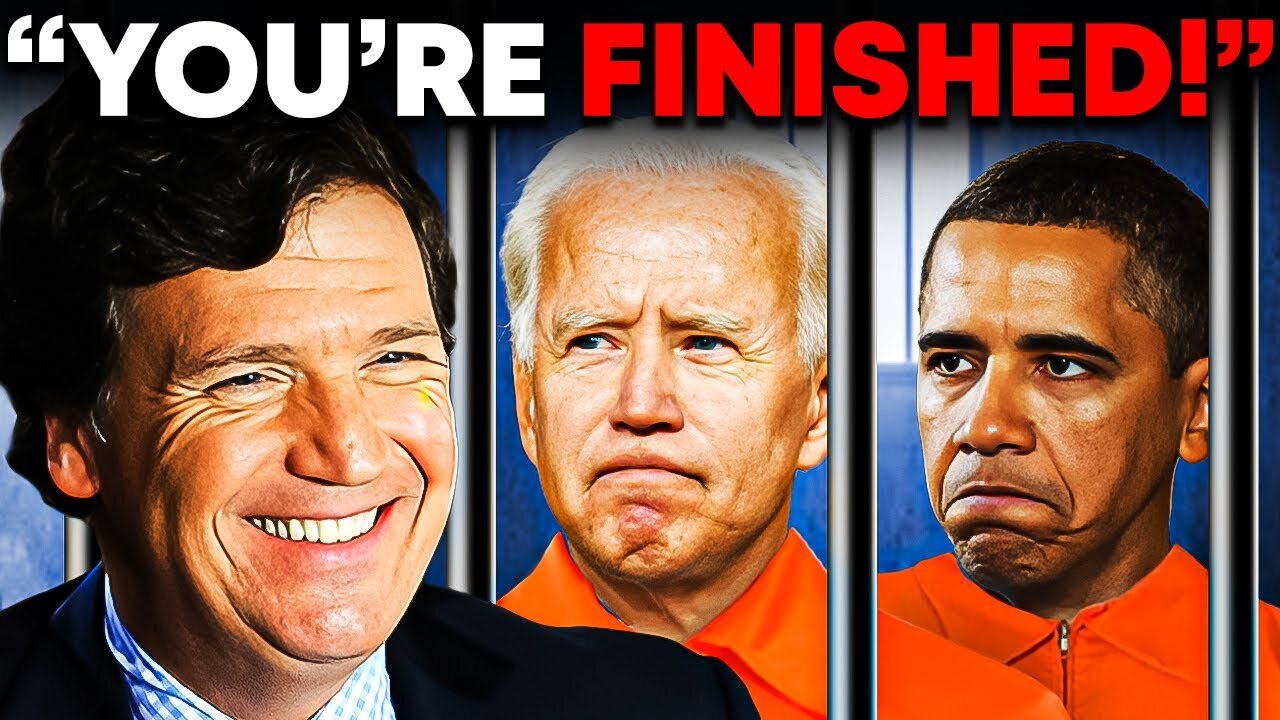 "I'm coming for you, Biden & Obama!" - Tucker Carlson
