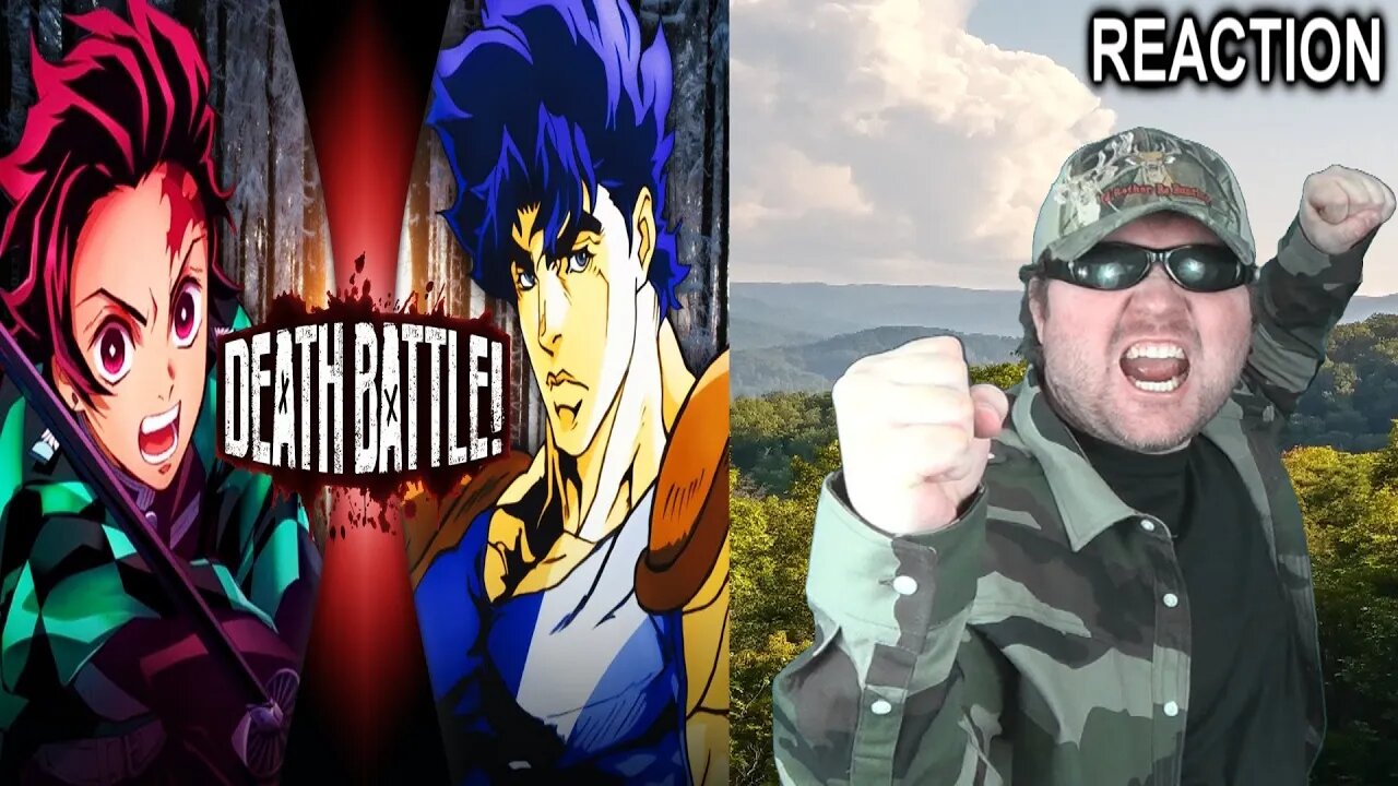 Tanjiro VS Jonathan Joestar (Demon Slayer VS JoJo's Bizarre Adventure) (DB) REACTION!! (BBT)