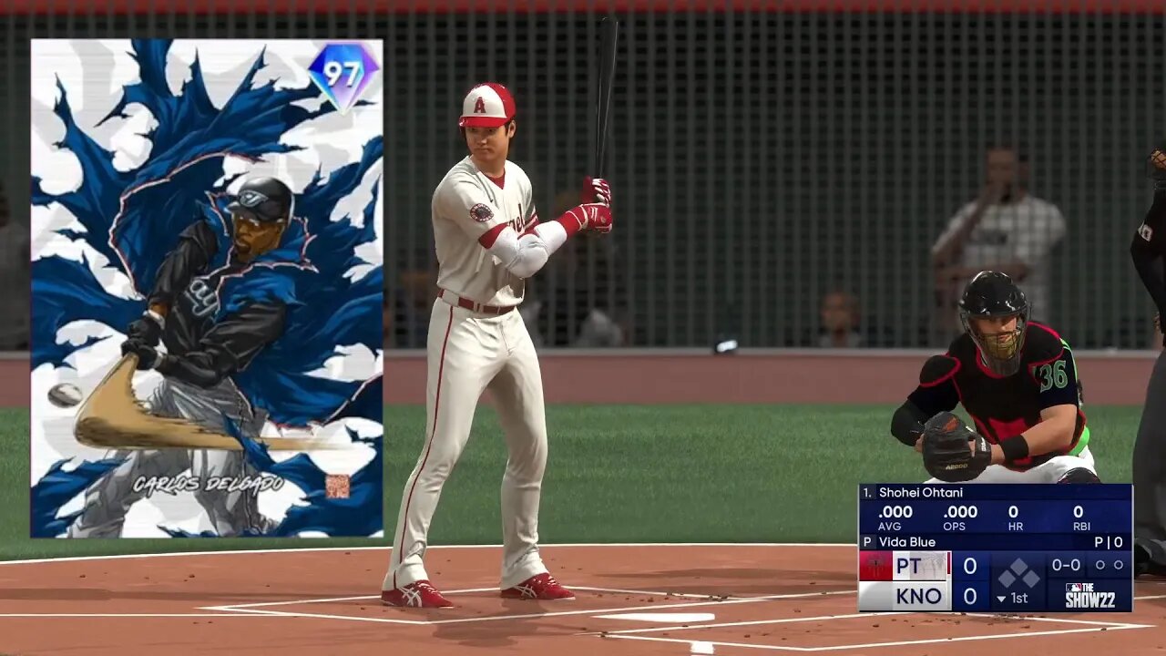 Takashi Carlos Delgado Debut Against A Fast Ball Nerd: MLB The Show 22 Diamond Dynasty