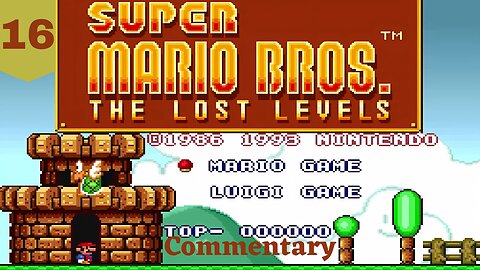 Stuck on Another Hard Level - Super Mario Bros. The Lost Levels Part 16