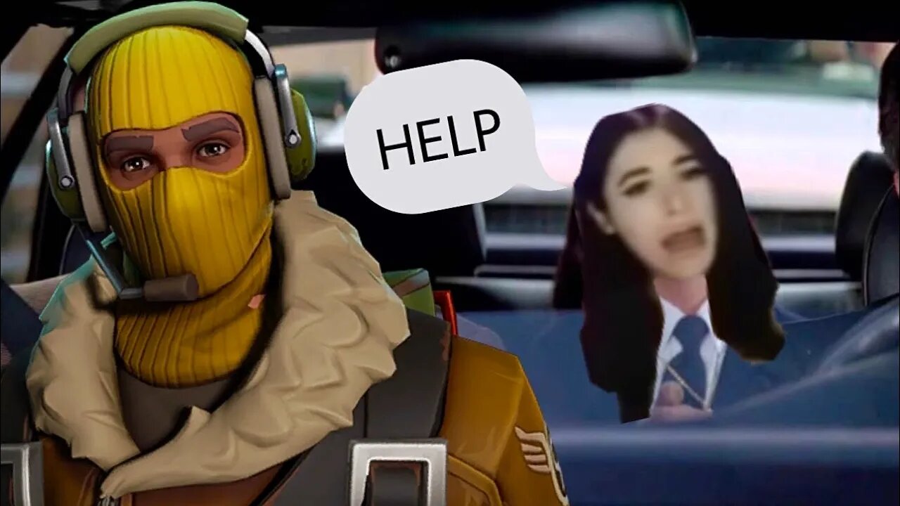 Krista Gets Kidnapped in Fortnite