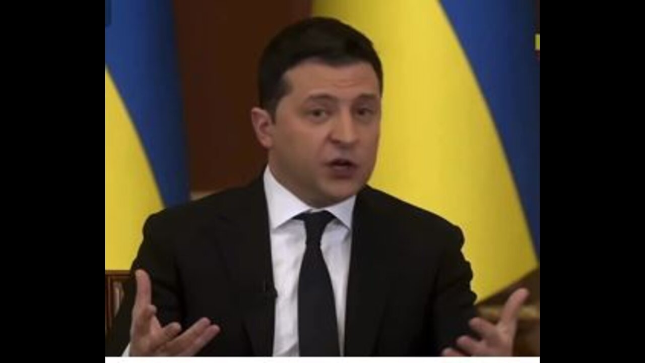 Ukraine - President Zelensky explains how the fake news is creating panic..