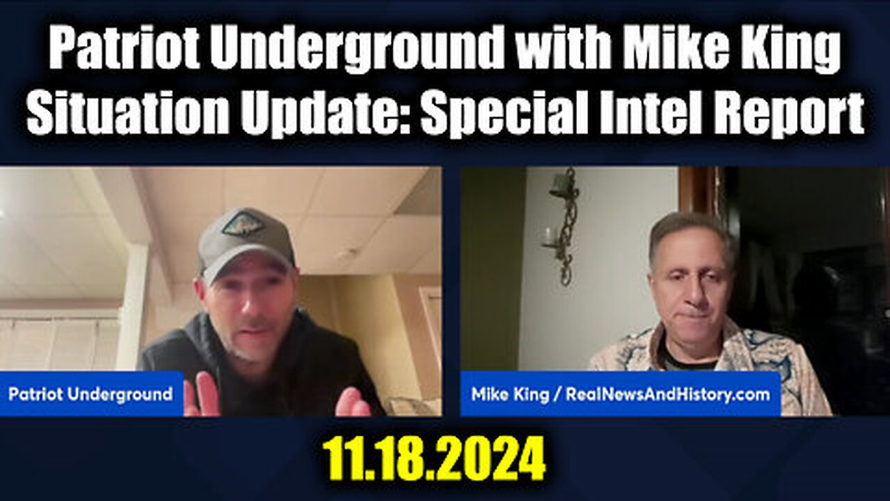 Patriot Underground Situation Update: Special Intel Report