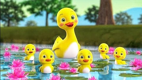 Number Song | Five Little Duckies + More Baby Songs | Beep Beep Nursery Rhymes