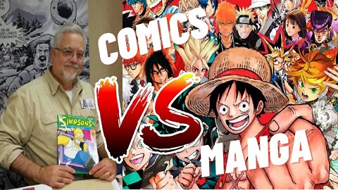 Manga DESTROYING Comics! - The Chuck Dixon Controversy