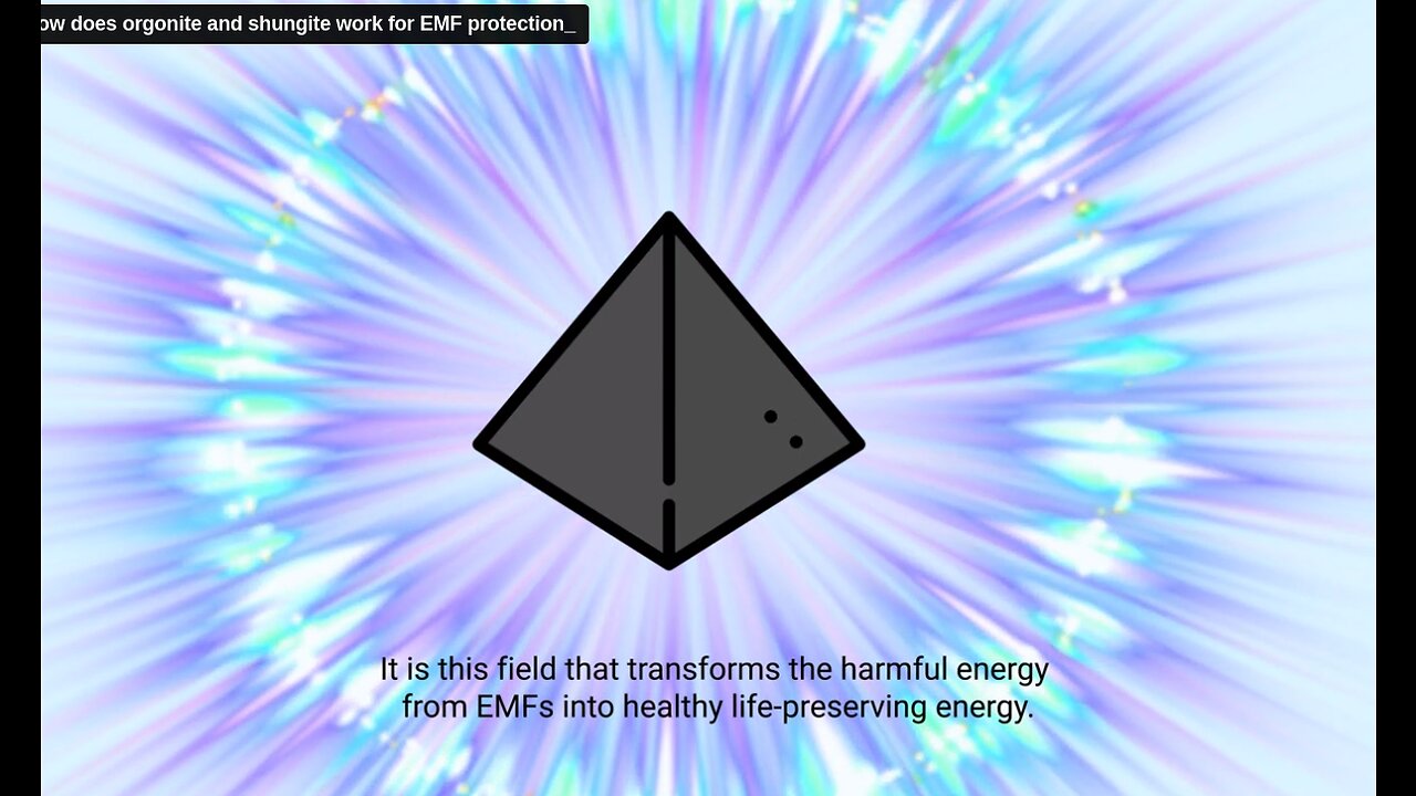 How does orgonite and shungite work for EMF protection