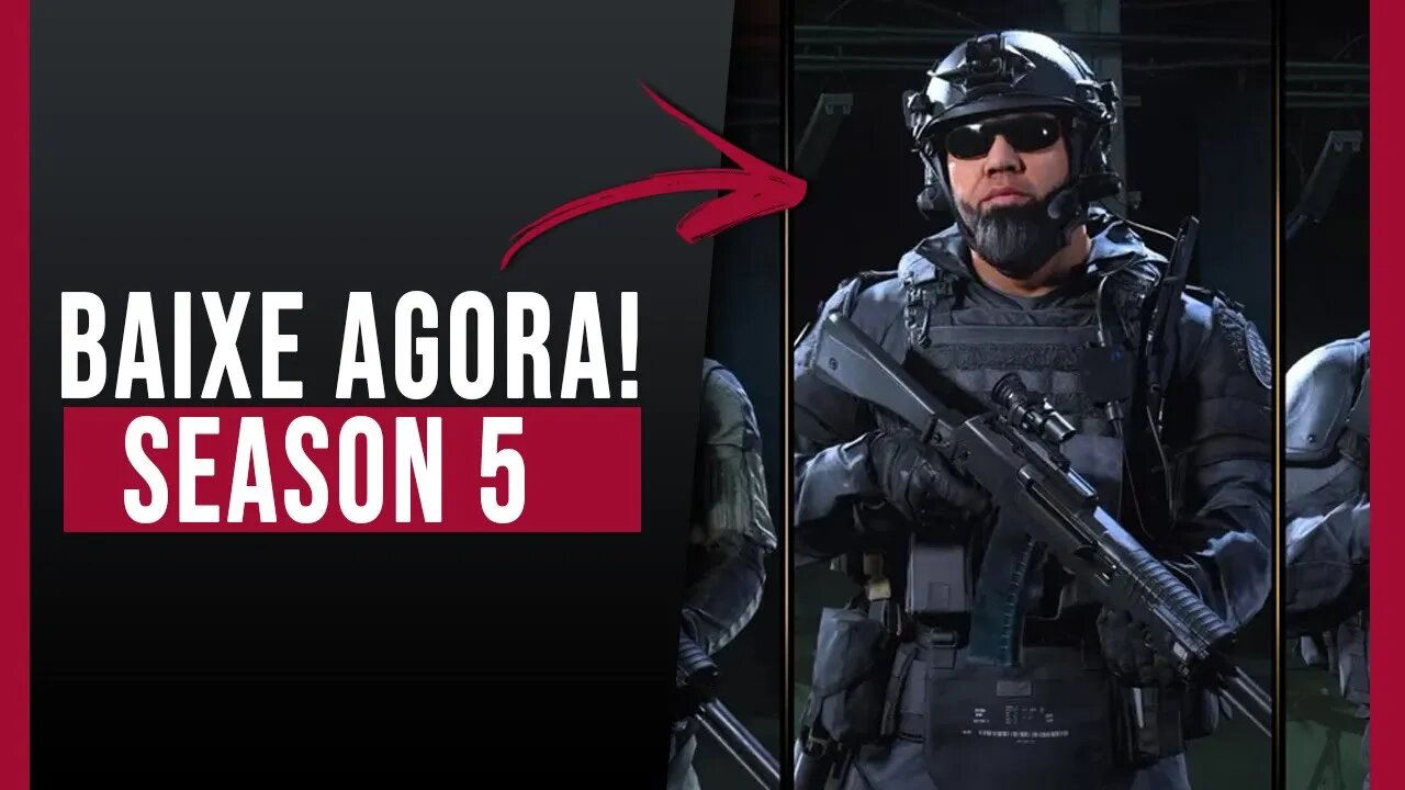 Atualização Disponível Baixe Agora Season 5 | Call of Duty Warzone