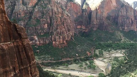Angles landing trail Zion national park
